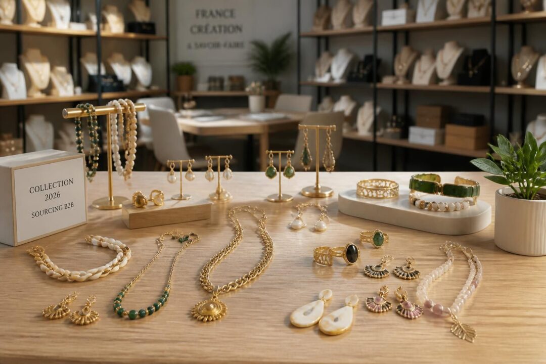 découvrez notre guide complet 2026 pour le sourcing b2b de bijoux fantaisie en france. trouvez les meilleurs grossistes, conseils pratiques et tendances du marché pour booster votre activité.