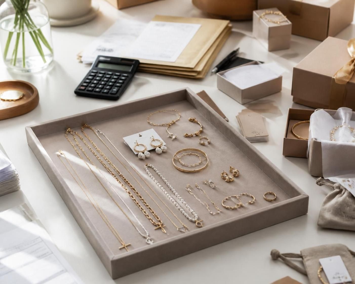 découvrez comment appliquer le bon coefficient sur les bijoux fantaisie pour calculer précisément le prix de revient et définir les marges revendeur optimales.